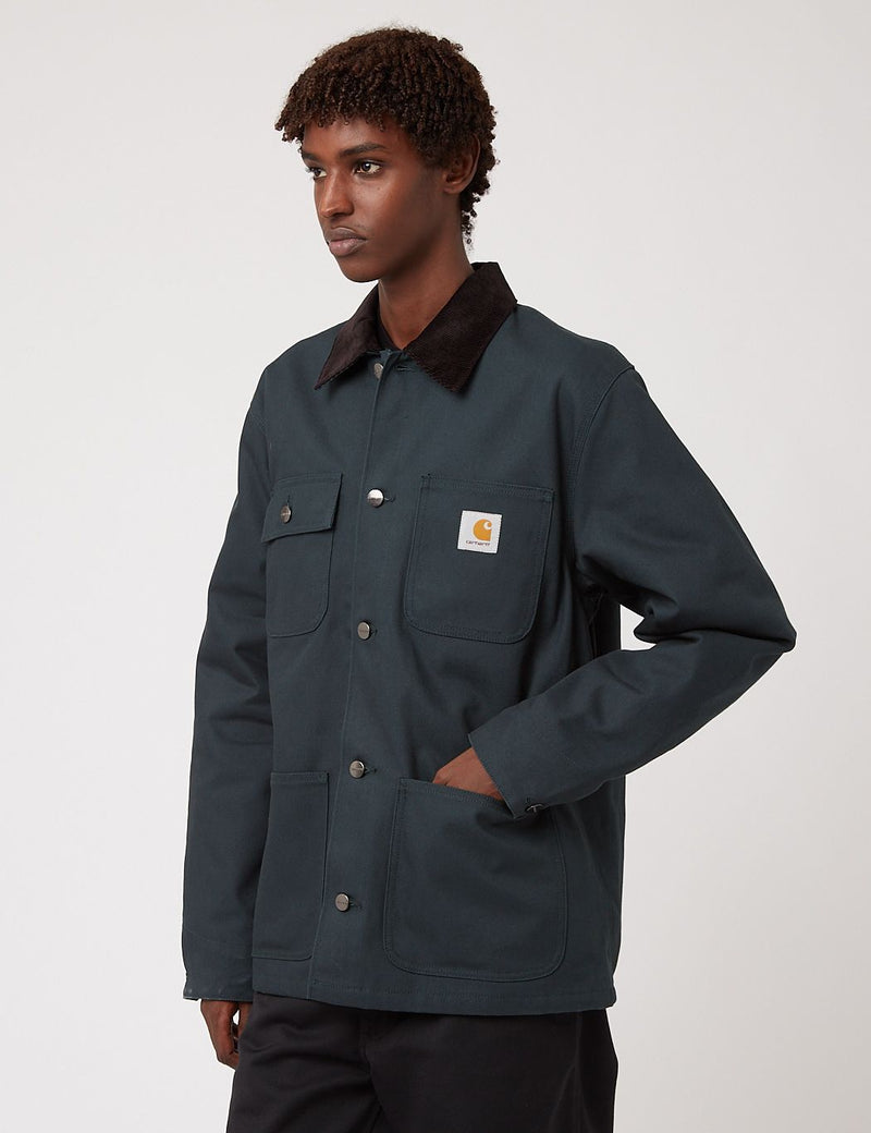 Carhartt-WIP Michigan Coat - Frasier Green/Black