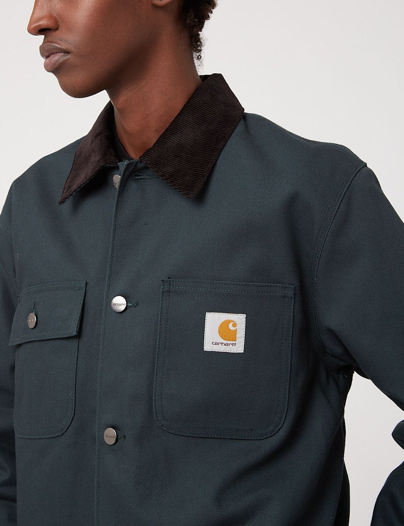 Carhartt-WIP Michigan Coat - Frasier Green/Black