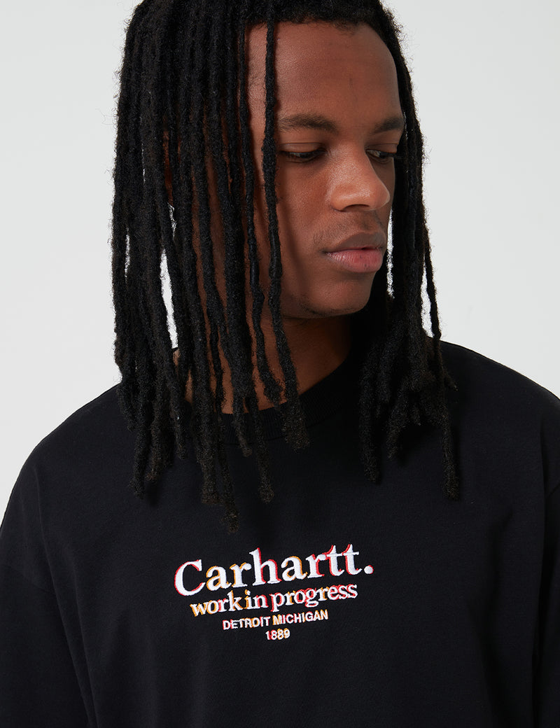 Carhartt-WIP Commission T-Shirt - Black