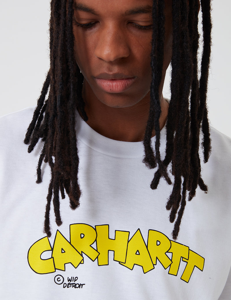 Carhartt-WIP Loony Script T-Shirt - White