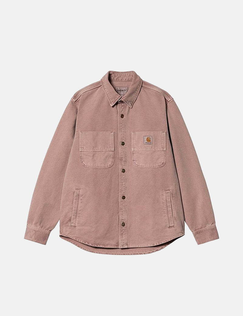 Carhartt-WIP Glenn Overshirt - Dark Plum Purple