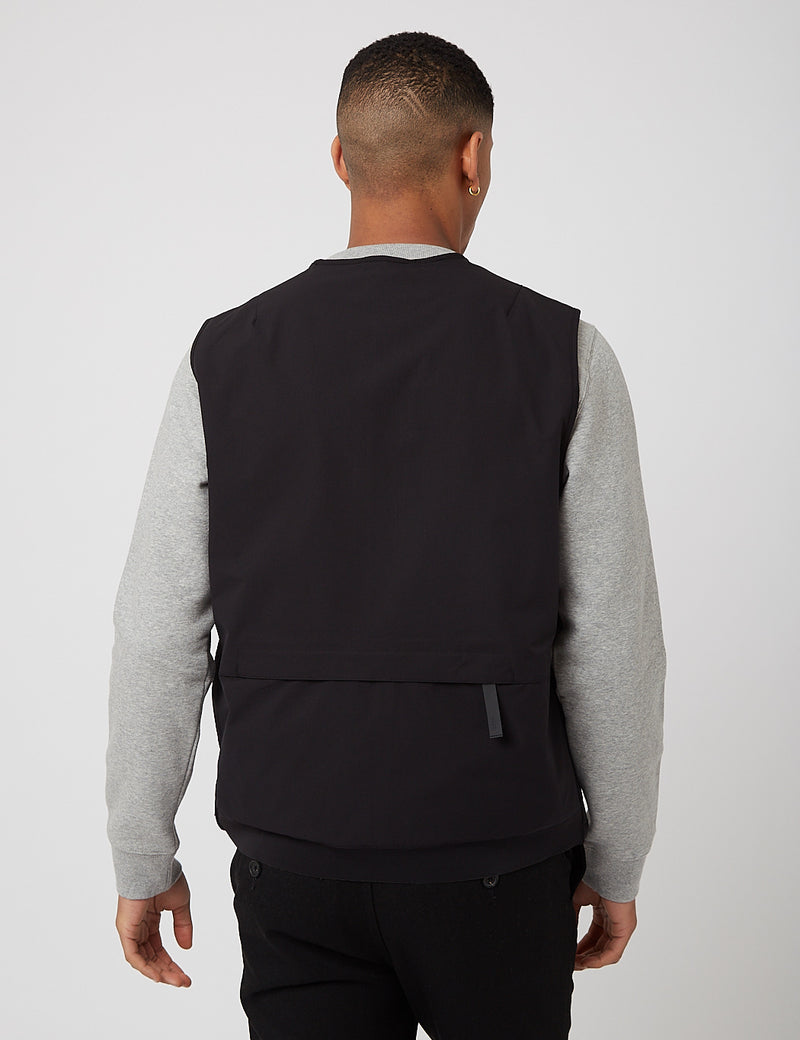 Carhartt-WIP Hurst Vest (Mechanical Stretch Ripstop) - Black