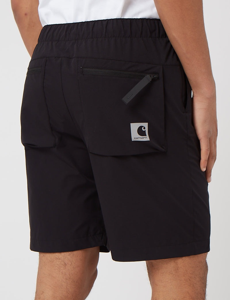 Carhartt-WIP Hurst Short (Mechanical Stretch Ripstop) - Black