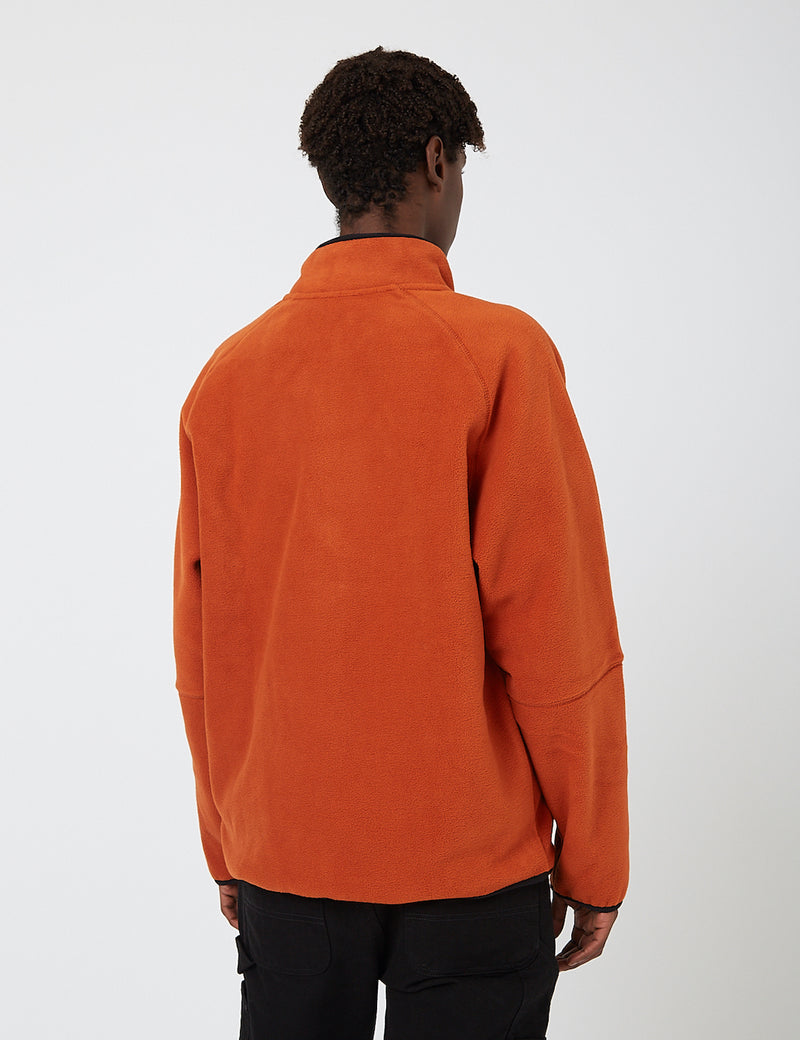 Carhartt-WIP Beaumont Jacket (Fleece) - Cinnamon/Black