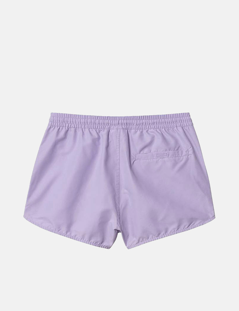 Womens Carhartt-WIP Chase Swim Shorts - Soft Lavender