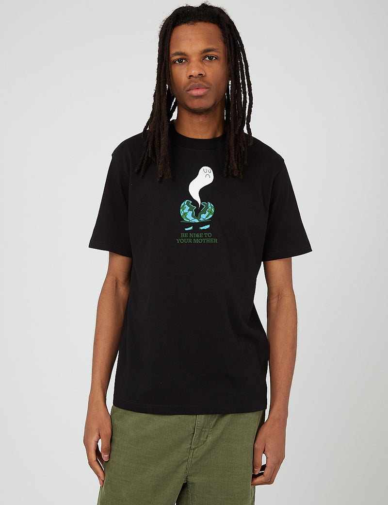 Carhartt-WIP Nice To Mother T-Shirt (Organic Cotton) - Black