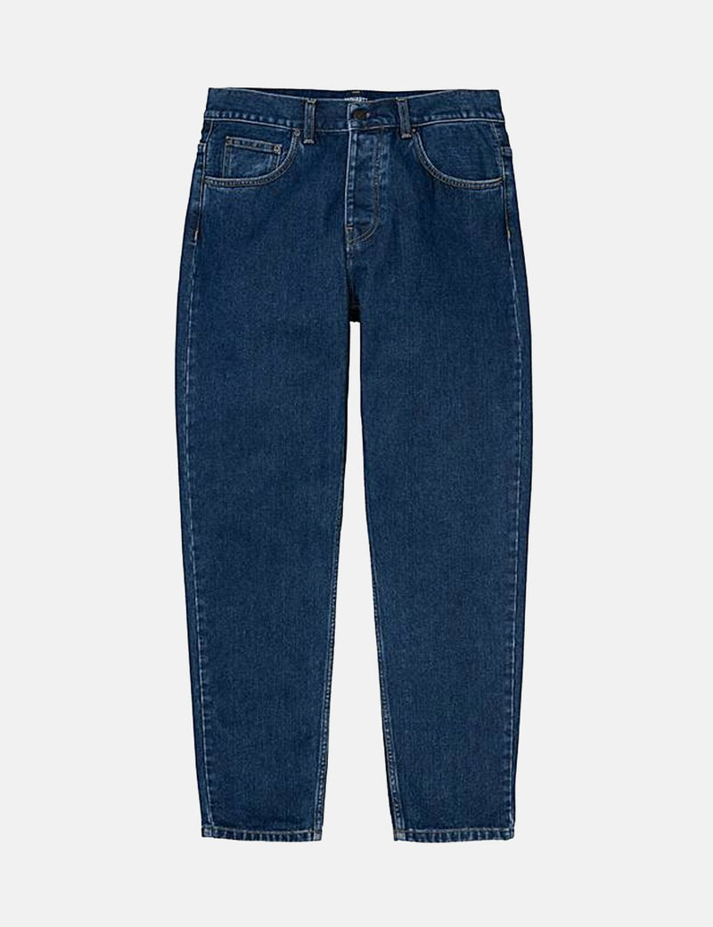 Carhartt WIP Newel Denim Pant (Stone Washed) - Blue