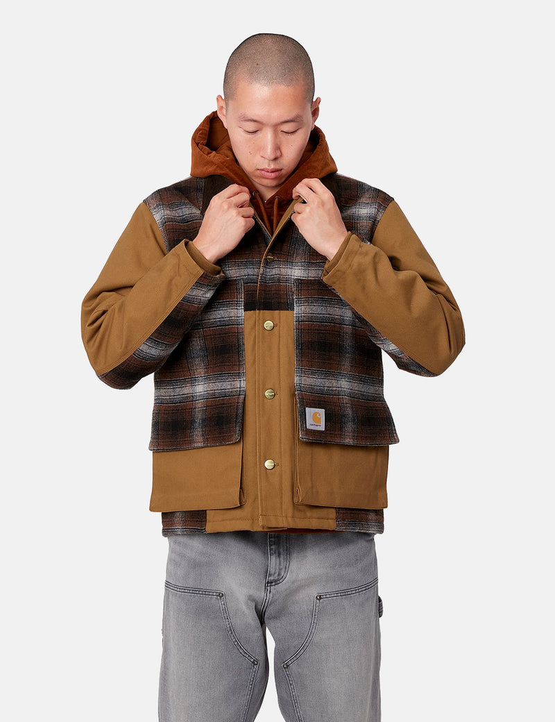 Carhartt Highland Jacket - Hamilton Brown/Highland Check, Offroad