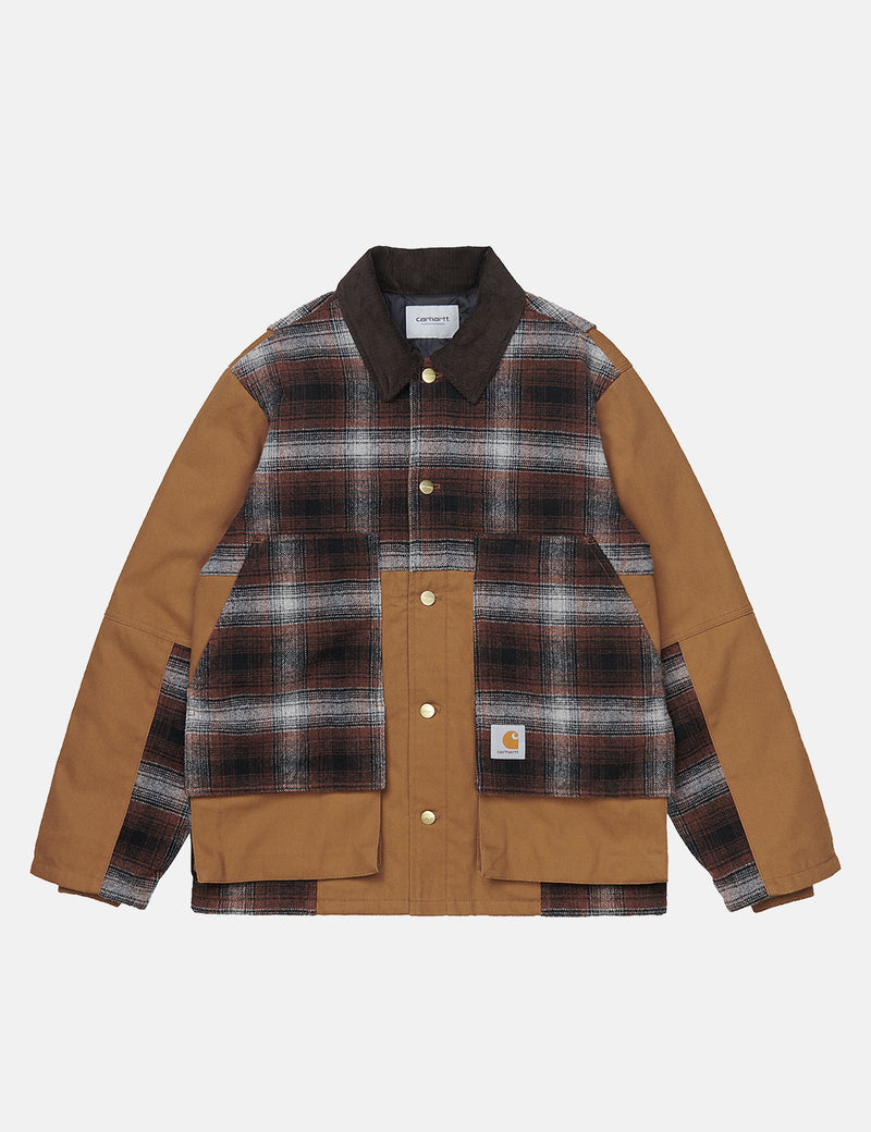 Carhartt Highland Jacket - Hamilton Brown/Highland Check, Offroad