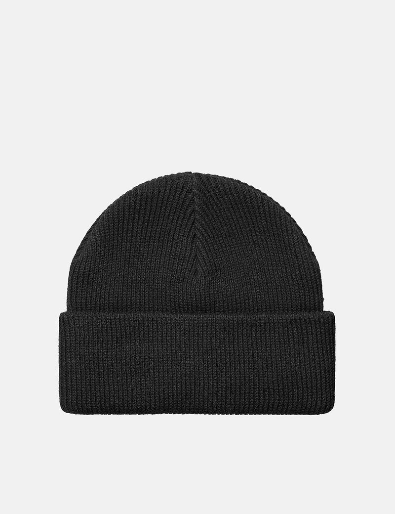 Carhartt-WIP Gordan Beanie Hat - Black