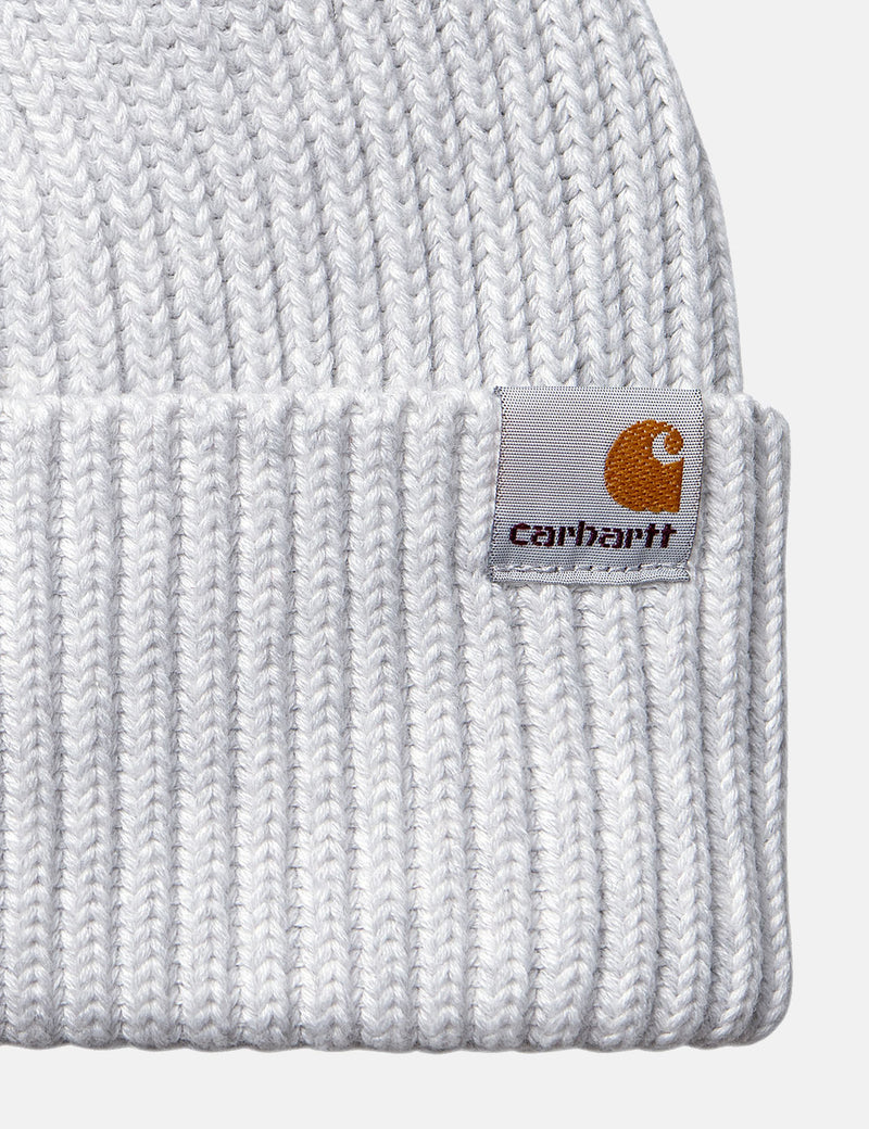 Carhartt-WIP Burbank Beanie Hat - Ash Heather