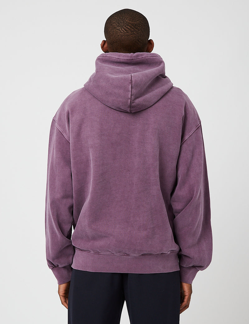 Carhartt-WIP Vista Hooded Sweatshirt  - Dark Iris Purple