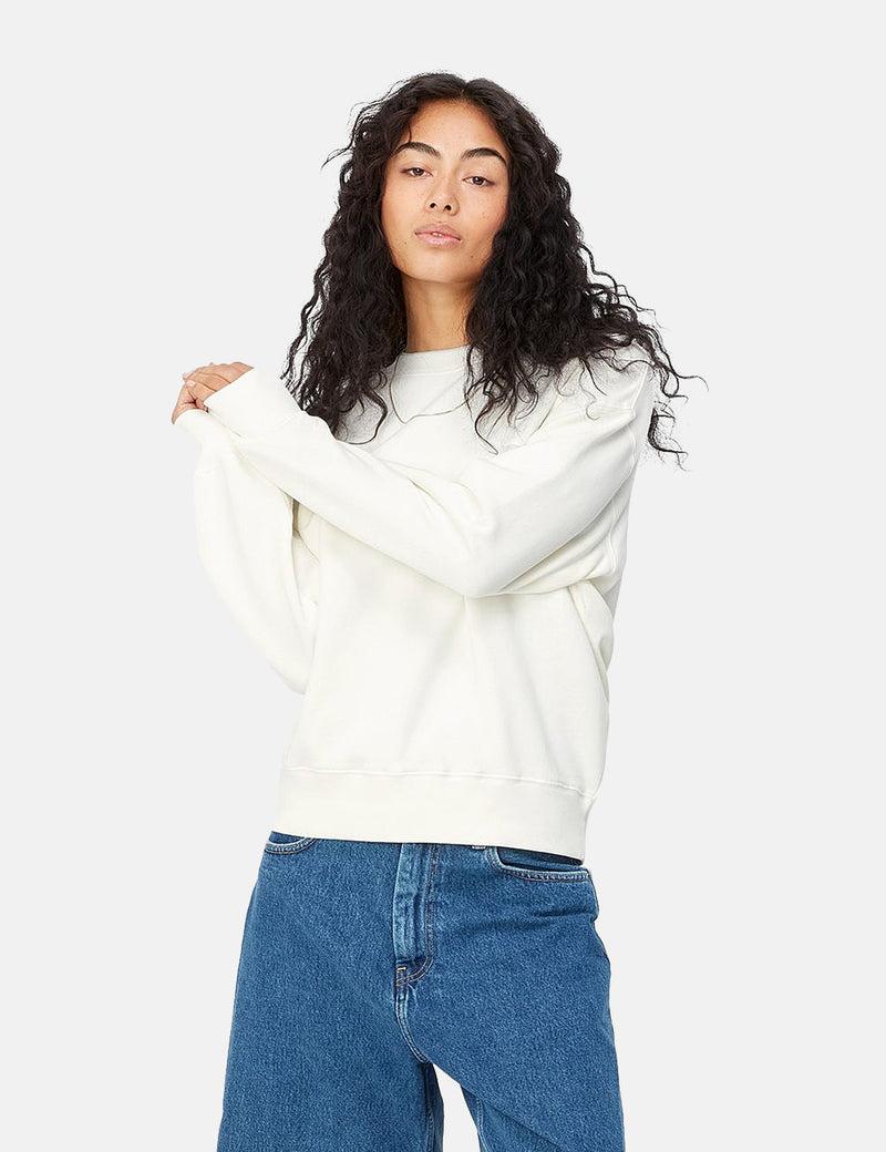 Carhartt-WIP Womens Nelson Sweatshirt - Wax