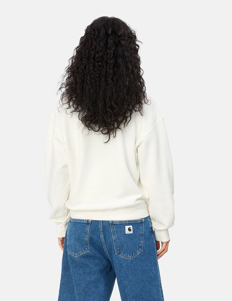 Carhartt-WIP Womens Nelson Sweatshirt - Wax