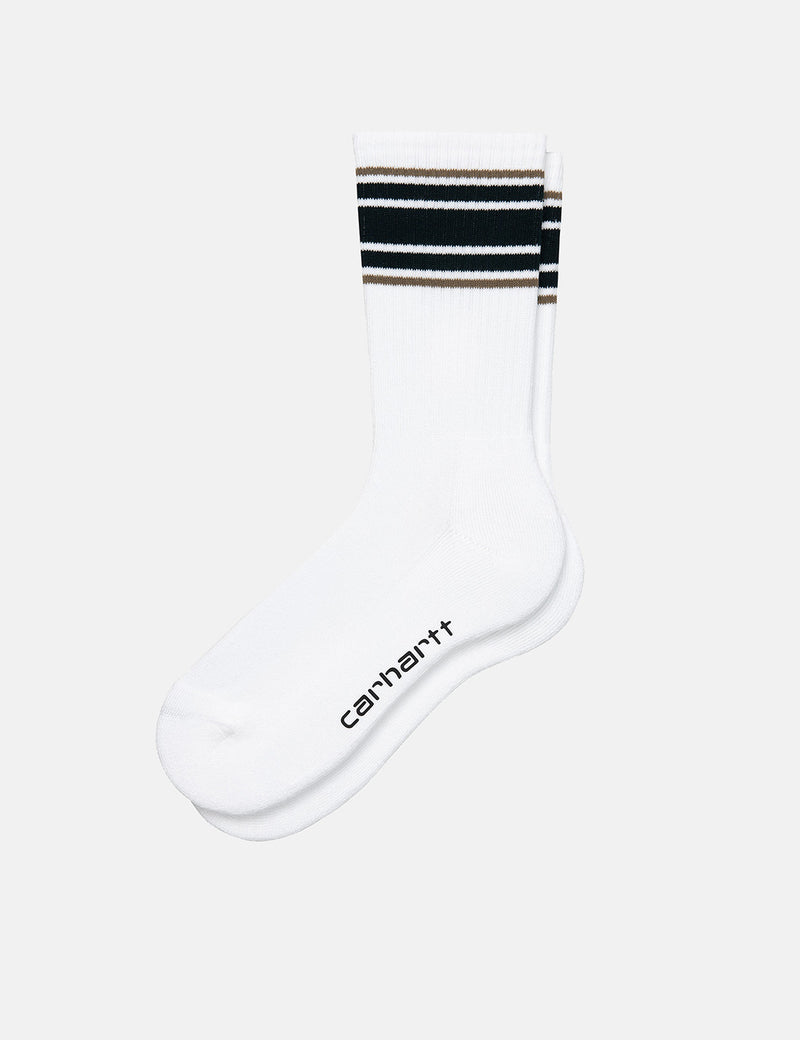 Carhartt-WIP Mesa Socks - White/Tanami/Frasier