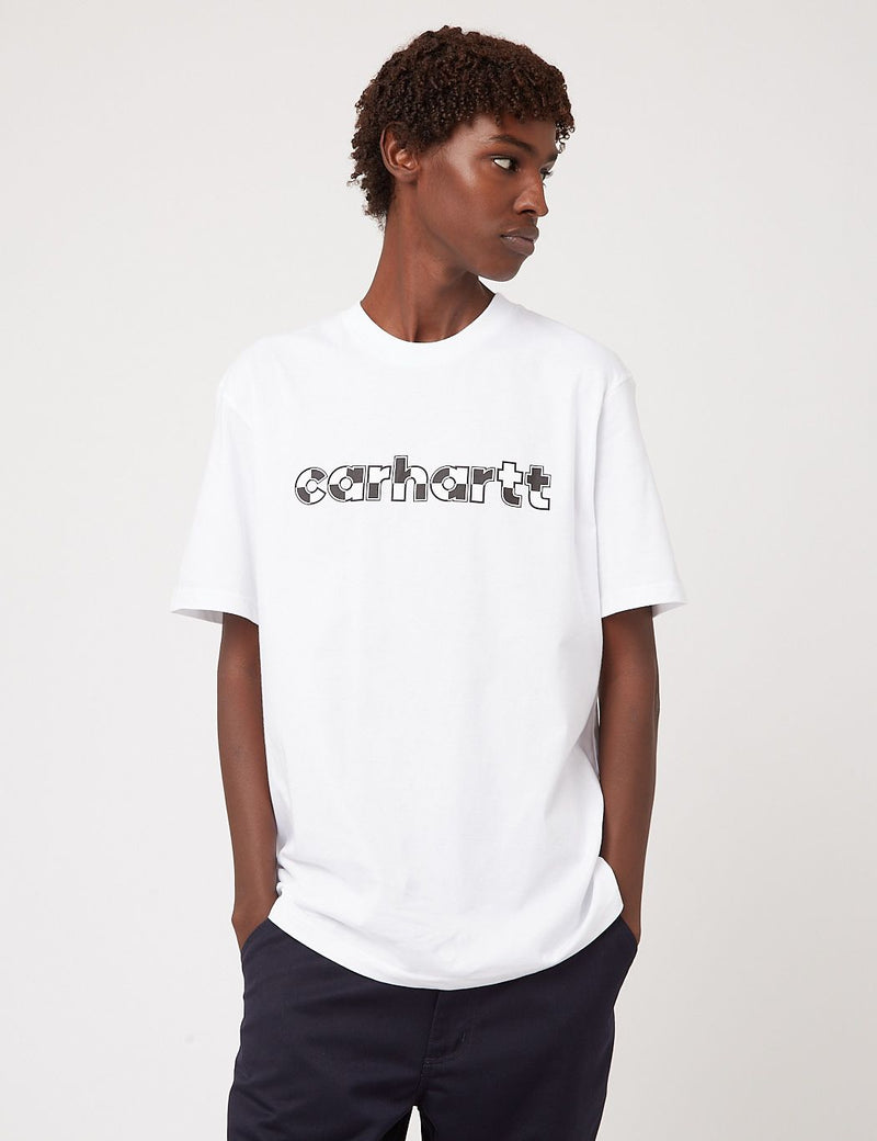 Carhartt-WIP Range Script T-Shirt - White