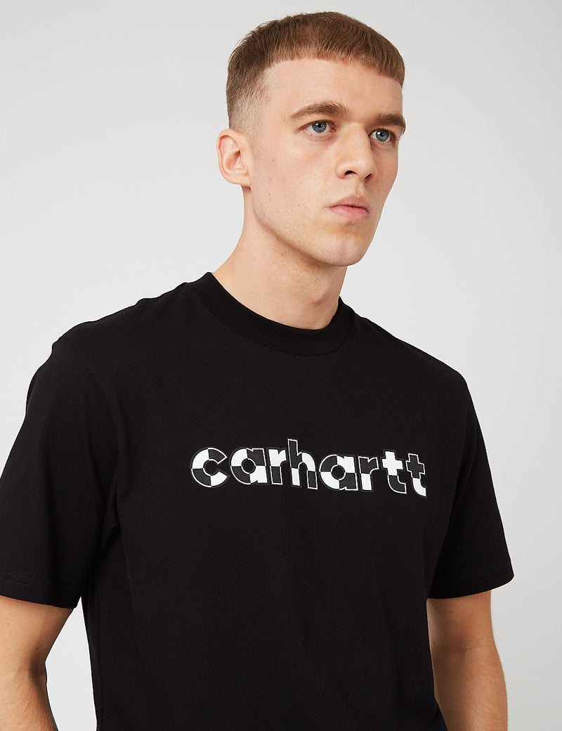 Carhartt-WIP Range Script T-Shirt - Black