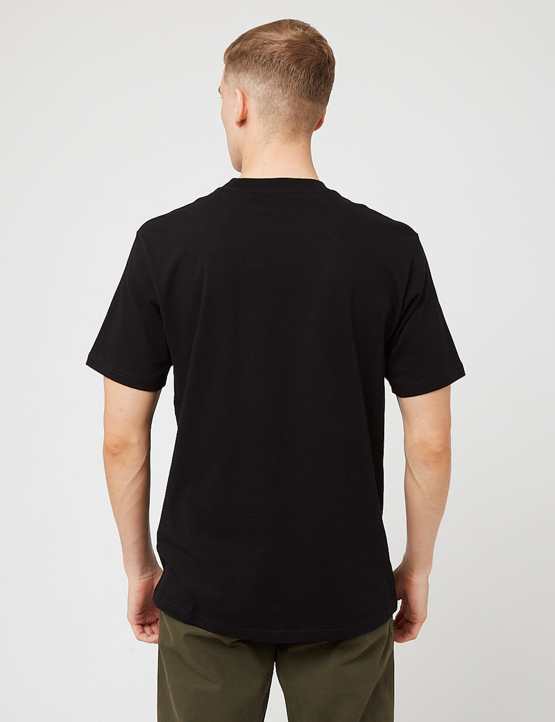 Carhartt-WIP Range Script T-Shirt - Black