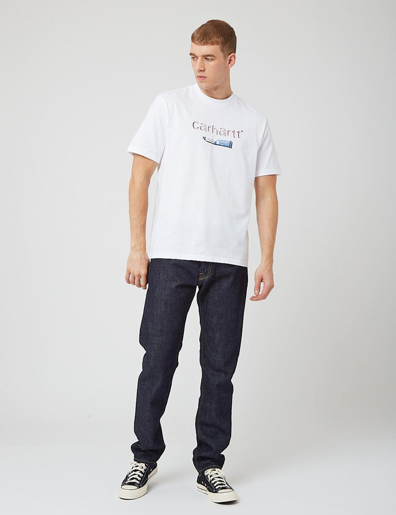 Carhartt-WIP Toothpaste T-Shirt - White