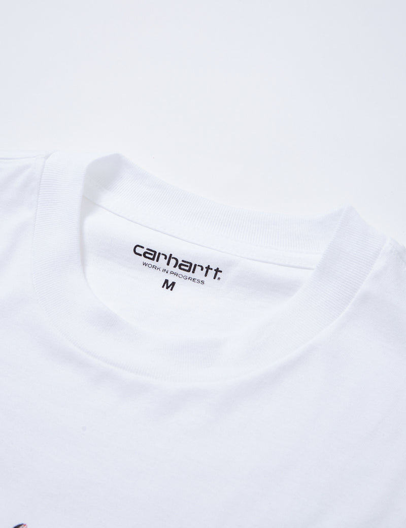 Carhartt-WIP Toothpaste T-Shirt - White