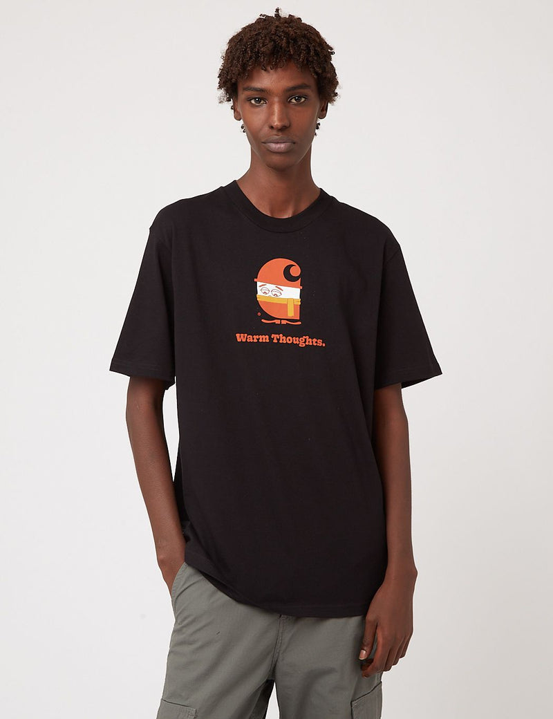 Carhartt-WIP Warm Thoughts T-Shirt - Black