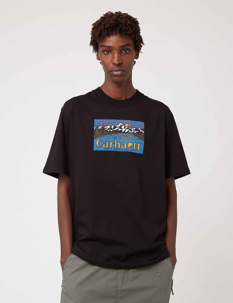 Carhartt-WIP Great Outdoors T-Shirt - Black