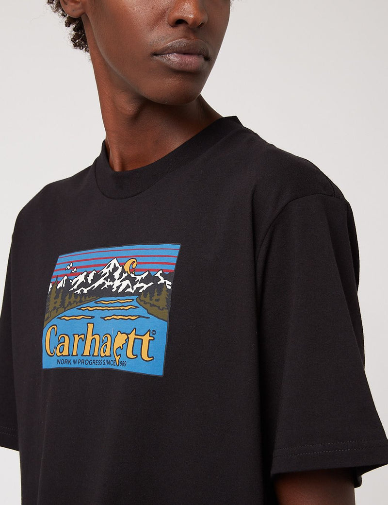 Carhartt-WIP Great Outdoors T-Shirt - Black