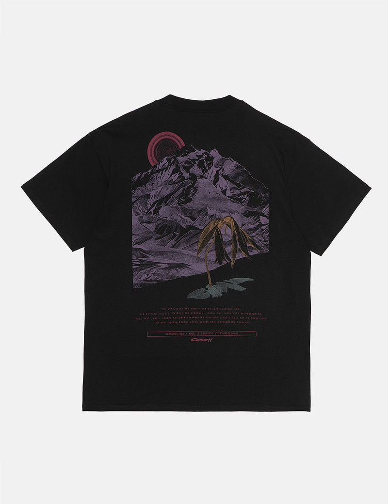 Carhartt-WIP Mountain T-Shirt - Black