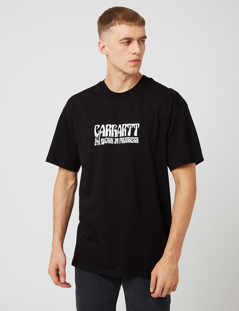 Carhartt-WIP Removals T-Shirt - Black/White