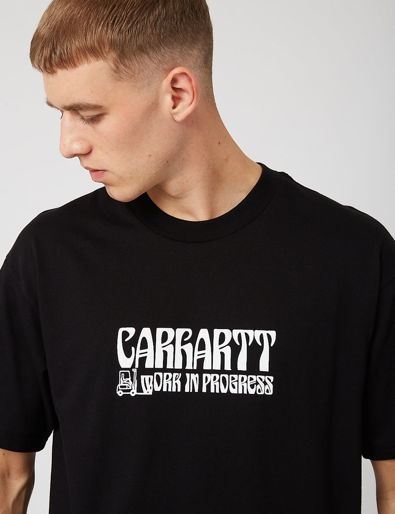 Carhartt-WIP Removals T-Shirt - Black/White