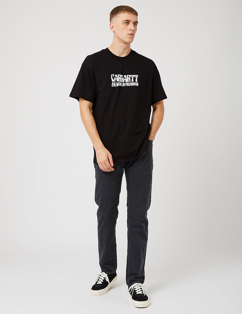 Carhartt-WIP Removals T-Shirt - Black/White