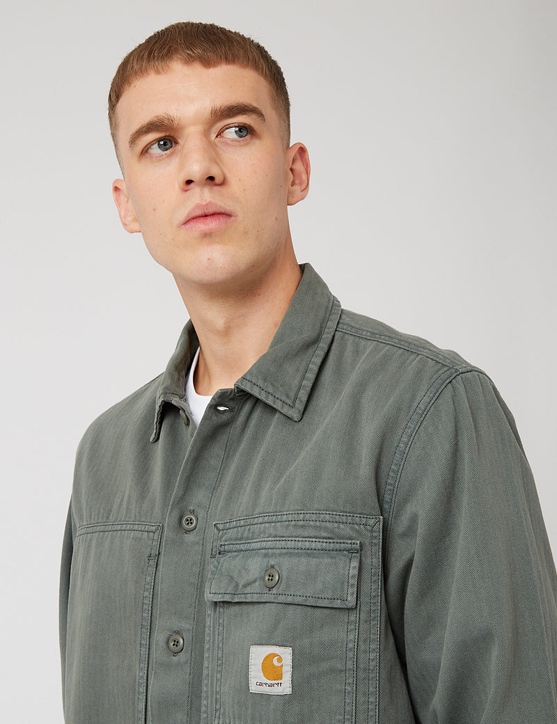 Carhartt-WIP Charter Shirt - Thyme Green