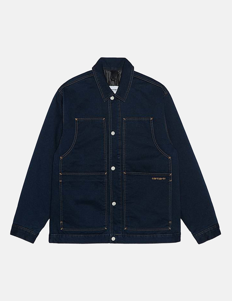 Carhartt-WIP Double Front Jacket - Astro Navy Blue