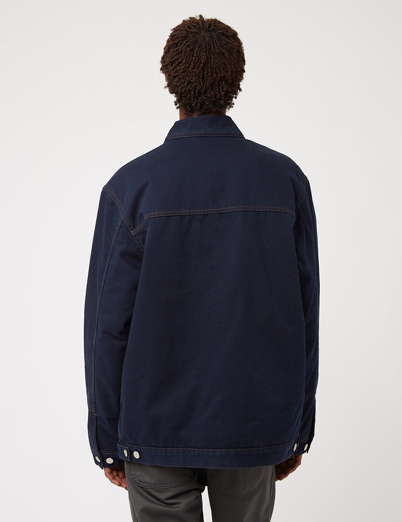 Carhartt-WIP Double Front Jacket - Astro Navy Blue