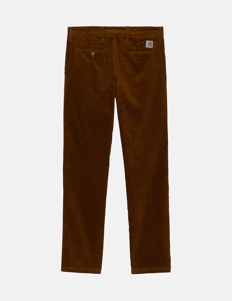 Carhartt-WIP Sid Pant Cord (Slim) - Tawny Brown