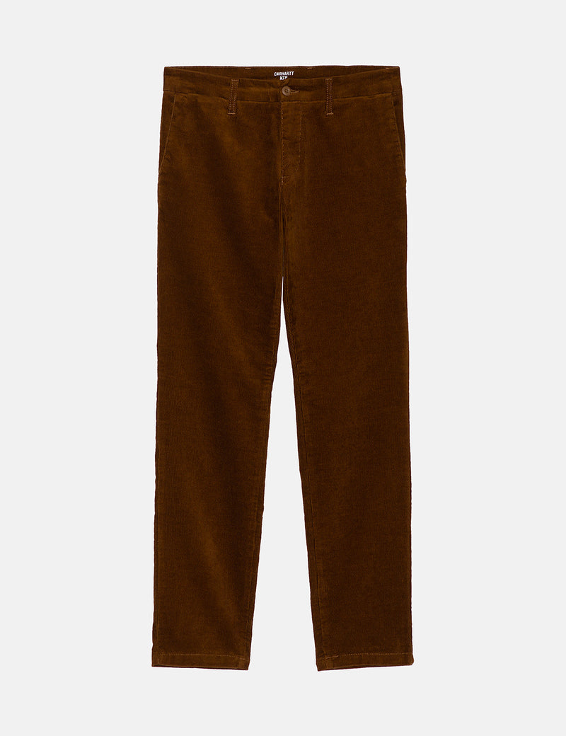 Carhartt-WIP Sid Pant Cord (Slim) - Tawny Brown