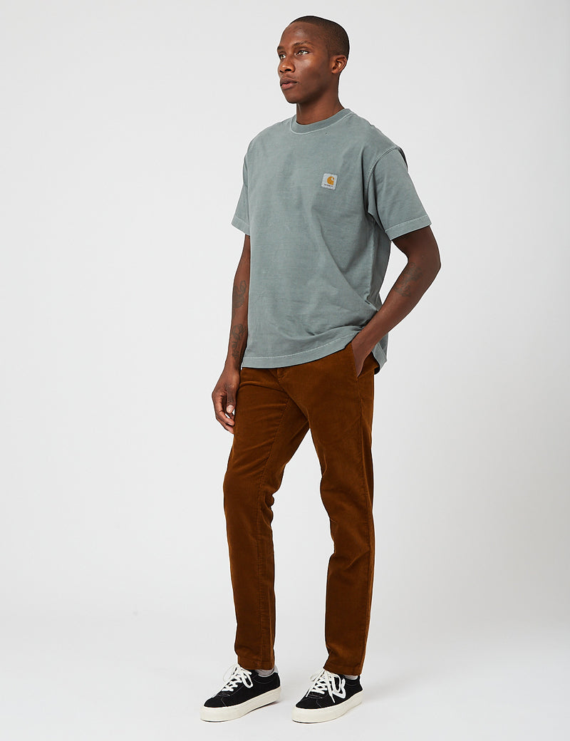 Carhartt-WIP Sid Pant Cord (Slim) - Tawny Brown