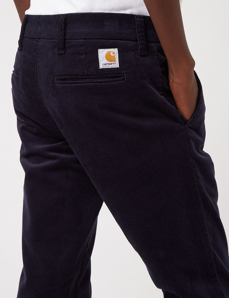 Carhartt-WIP Sid Pant Cord (Slim) - Black