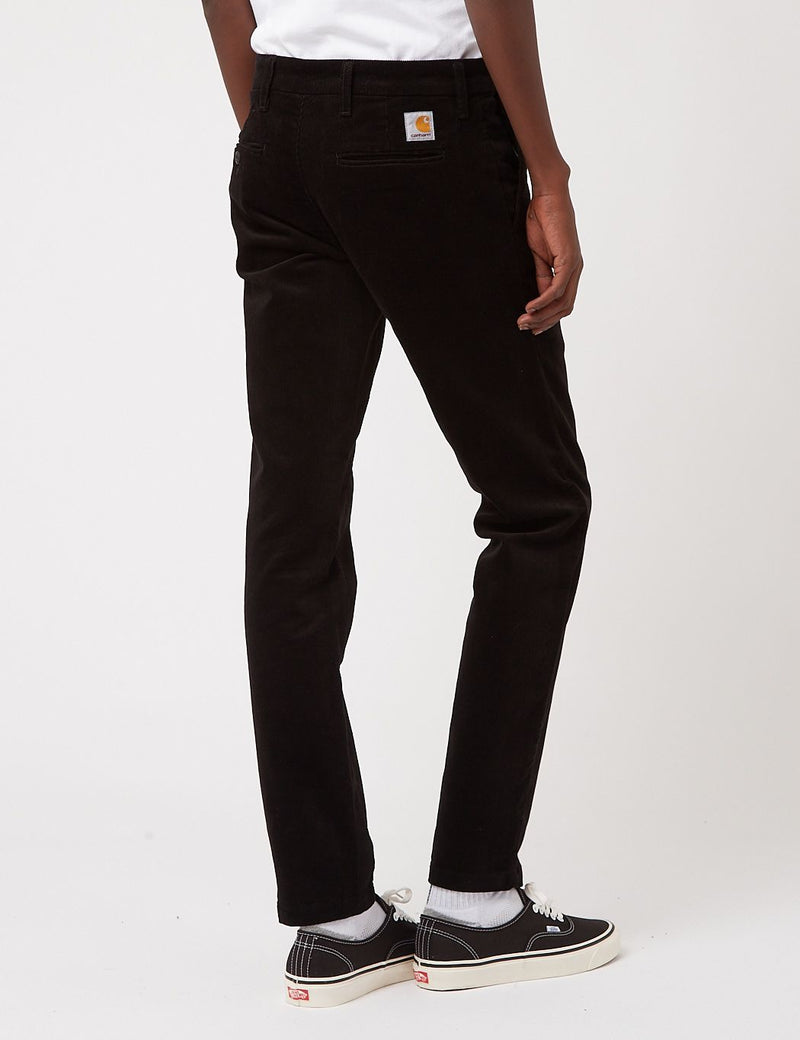 Carhartt-WIP Sid Pant Cord (Slim) - Black