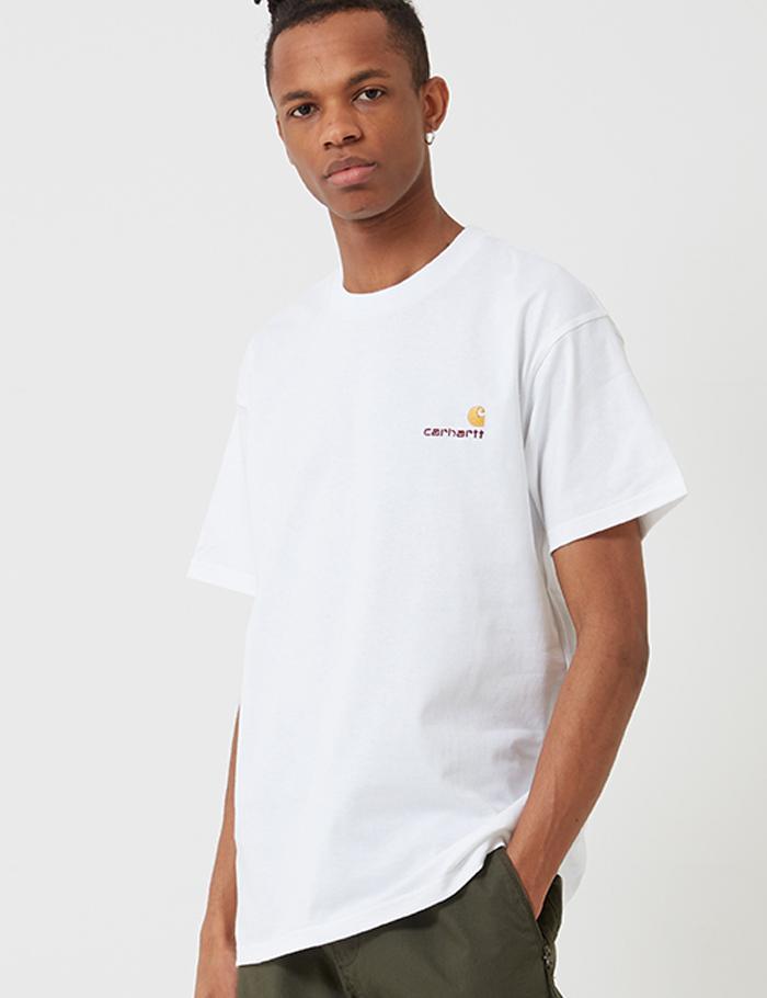 Carhartt-WIP American Script T-Shirt - White