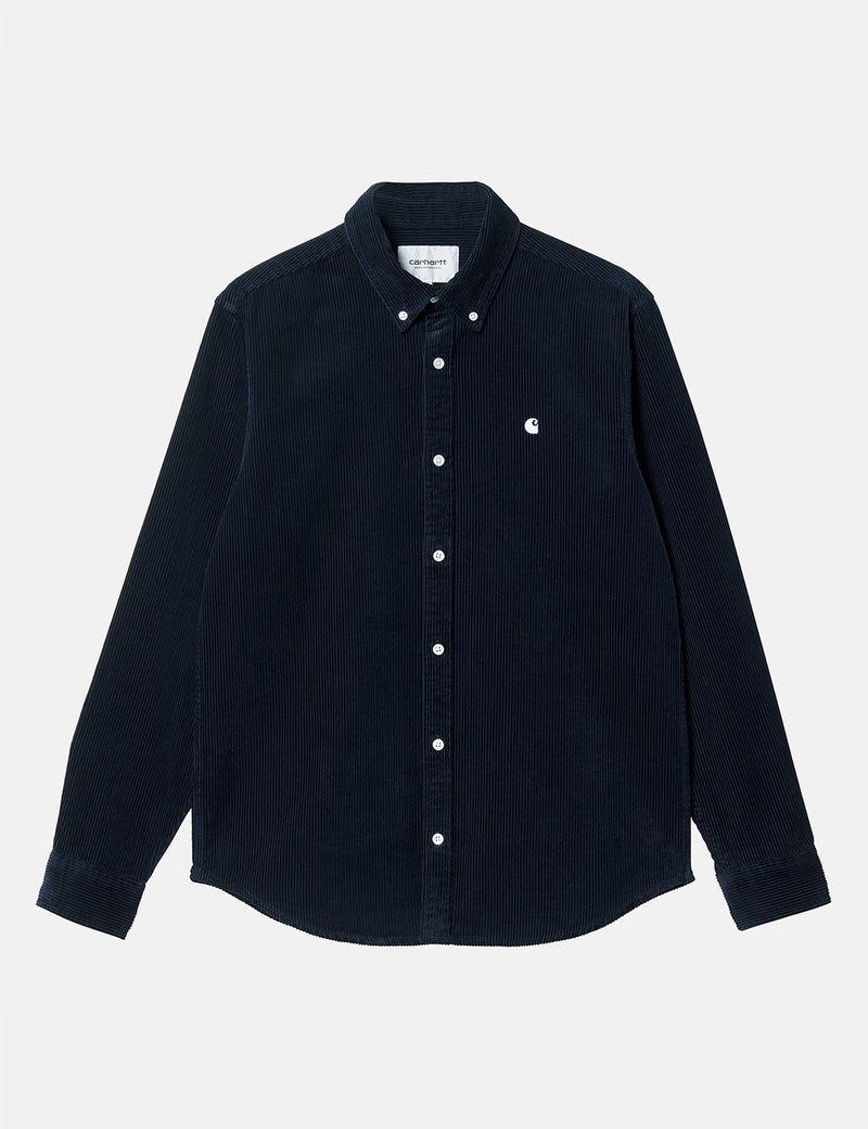 Carhartt-WIP Madison Cord Shirt - Astro Navy/Wax