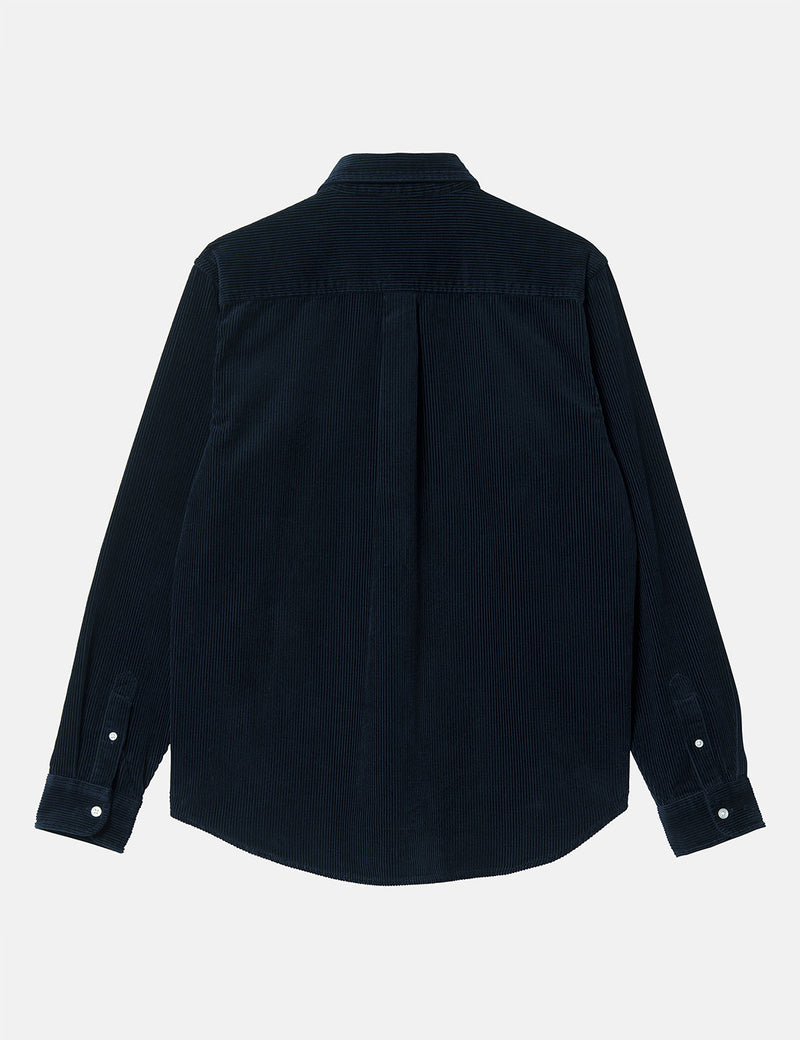 Carhartt-WIP Madison Cord Shirt - Astro Navy/Wax