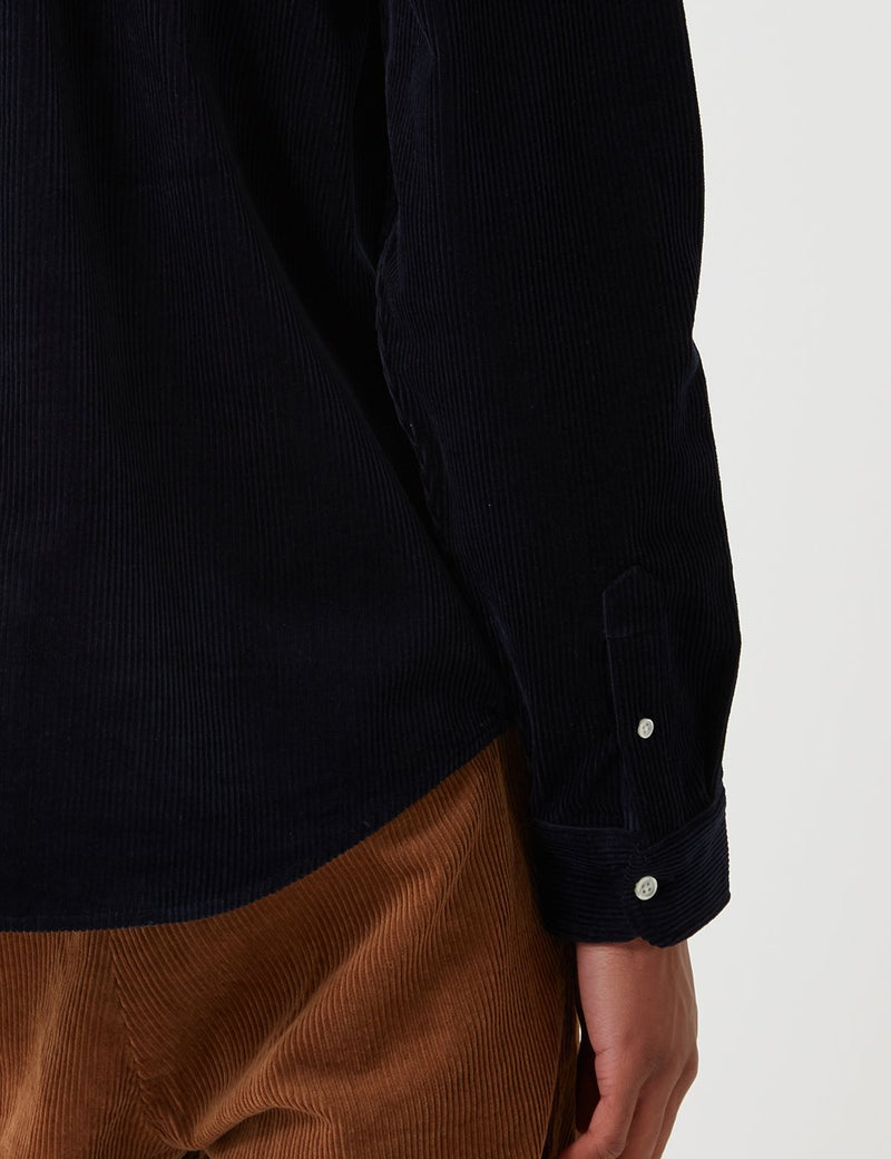 Carhartt-WIP Madison Cord Shirt - Astro Navy/Wax