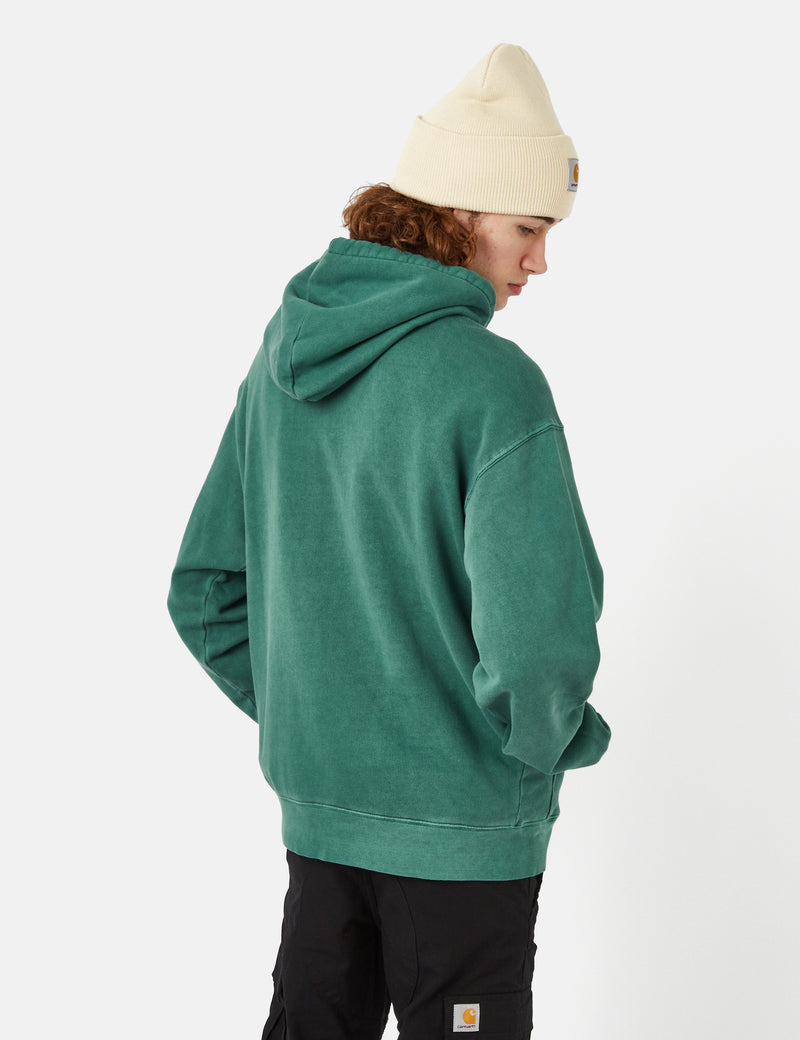 Carhartt-WIP Nelson Hooded Sweatshirt - Botanic Green