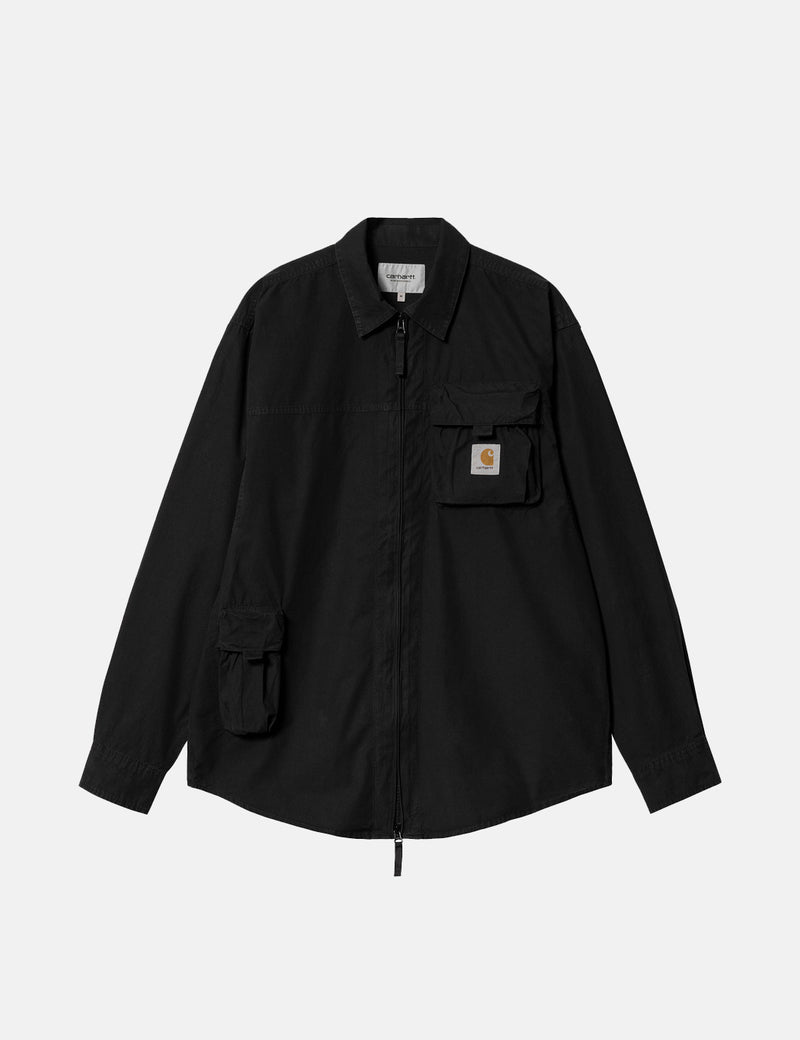 Carhartt-WIP Berm Shirt (Zip) - Black