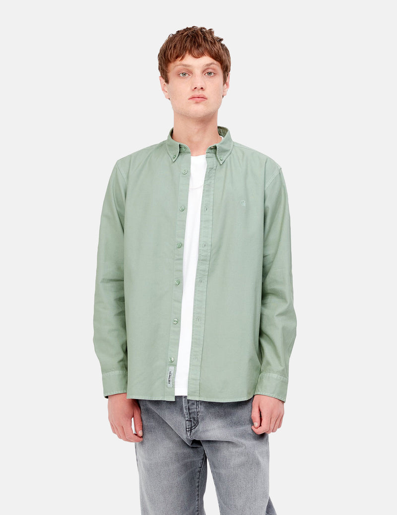 Carhartt-WIP Bolton Shirt - Misty Sage Green