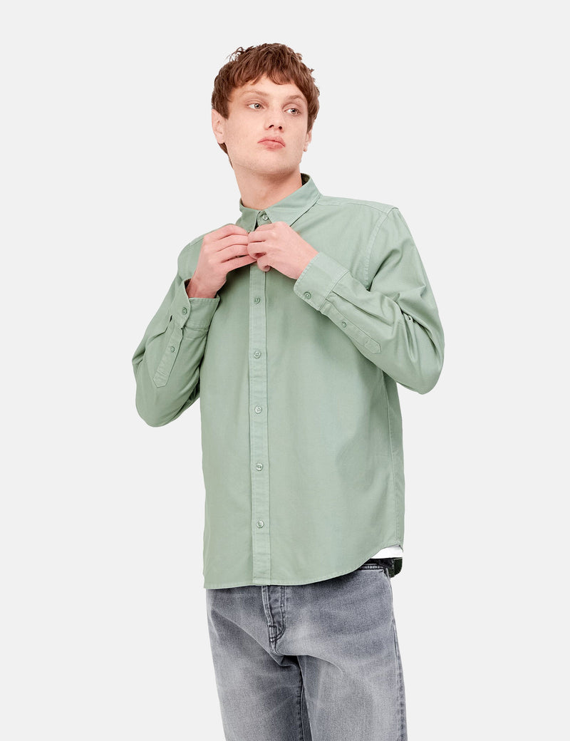 Carhartt-WIP Bolton Shirt - Misty Sage Green