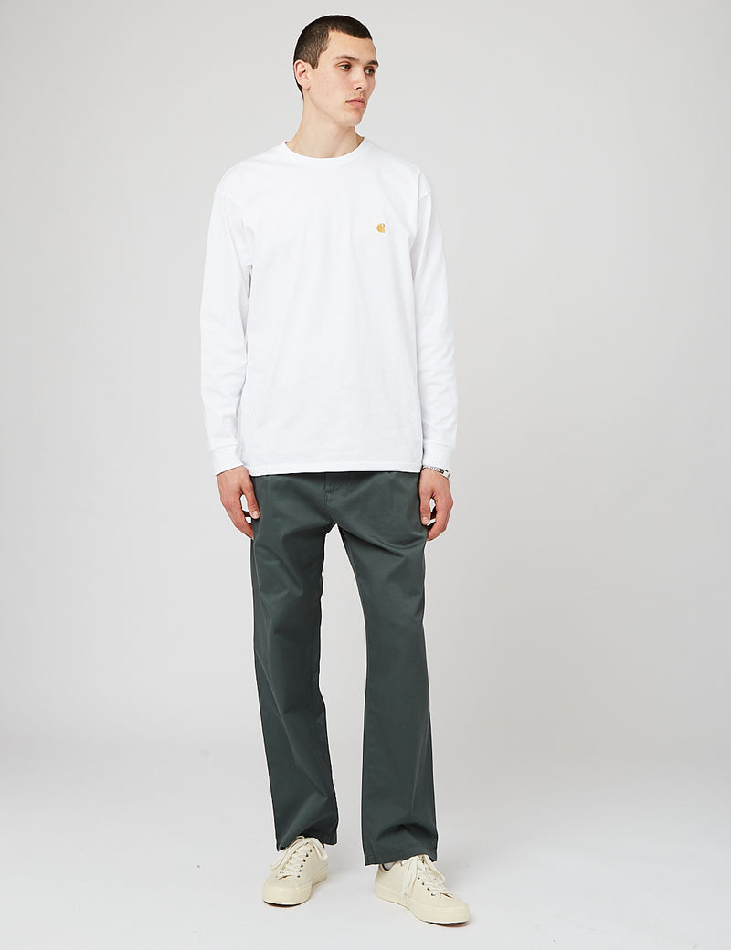 Carhartt-WIP Salford Pant (Relaxed, Pleat) - Hemlock Green