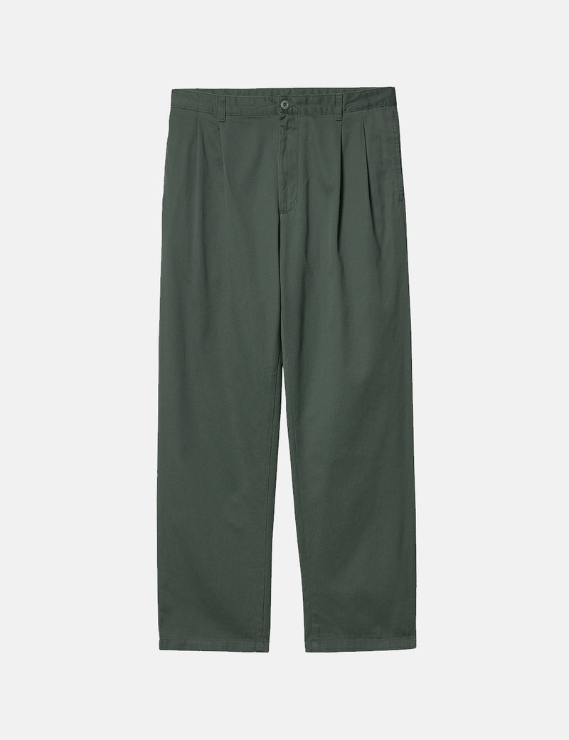 Carhartt-WIP Salford Pant (Relaxed, Pleat) - Hemlock Green