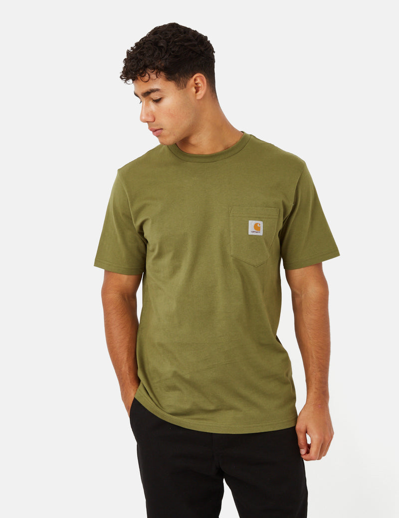 Carhartt-WIP Pocket T-Shirt (Regular) - Kiwi Green